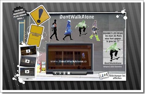 Don't Walk Alone : teasing urbain de Sony