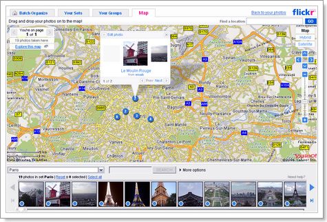 Géotaggez vos photos dans Flickr - wOueb