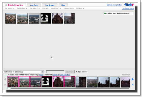 Organizr : gestion de vos photos dans Flickr - wOueb