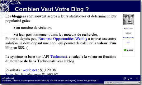 Générateur de slides pour les fils RSS