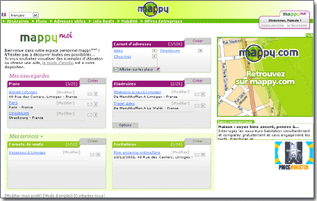 Interface de Mappymoi