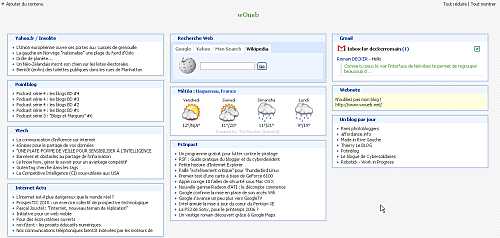 Netvibes, page d'accueil universelle ? - wOueb.net