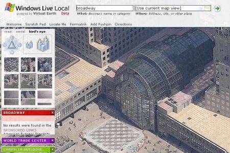 Windows Live Local : New-York - wOueb.net