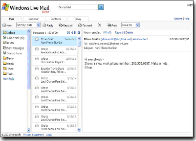 Windows Live Mail