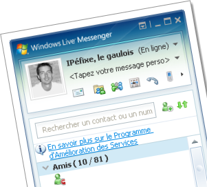 Mon application coup de coeur 2002 : MSN Messenger